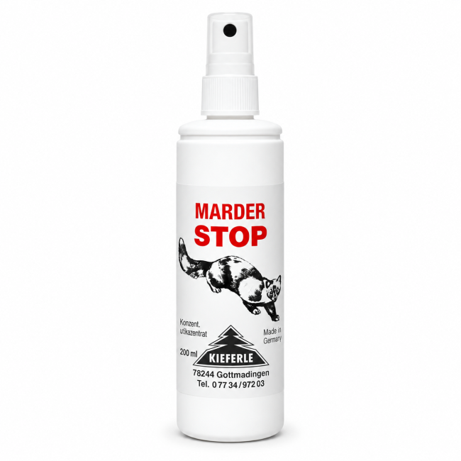 Odstraszacz kun i łasic w sprayu 200 ml – do samochodu, na poddasze i do ogrodu