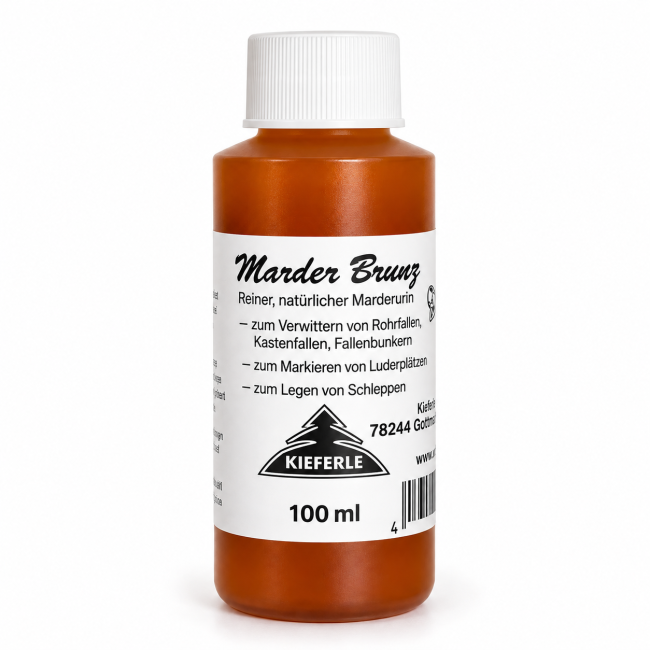 Mocz kuny domowej 100 ml – naturalny wabik zapachowy do pułapek na kuny