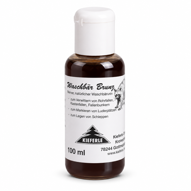 Mocz szopa pracza 100 ml – naturalny wabik zapachowy do pułapek i nęcenia