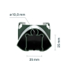 Zestaw do Ogrodzenia Zapachowego PROFI 10 szt. – Słupki 110 cm + Adaptery + Nośniki BIO10