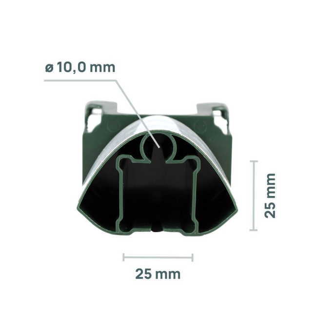 Zestaw do Ogrodzenia Zapachowego PROFI 10 szt. – Słupki 110 cm + Adaptery + Nośniki BIO10