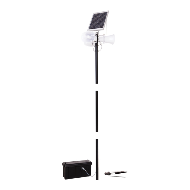 Płochacz - Profesjonalny dźwiękowy odstraszacz dzikiej zwierzyny leśnej do dużych powierzchni