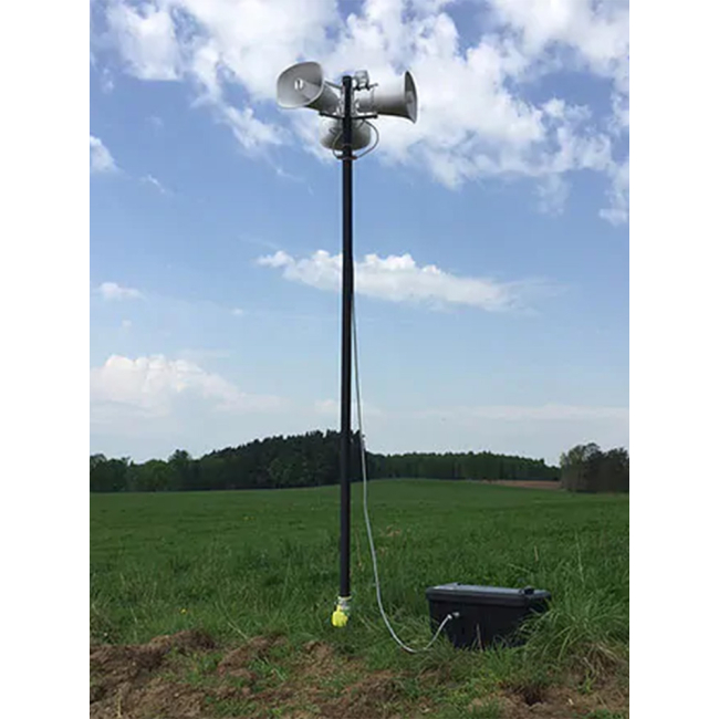 Płochacz - Profesjonalny dźwiękowy odstraszacz dzikiej zwierzyny leśnej do dużych powierzchni