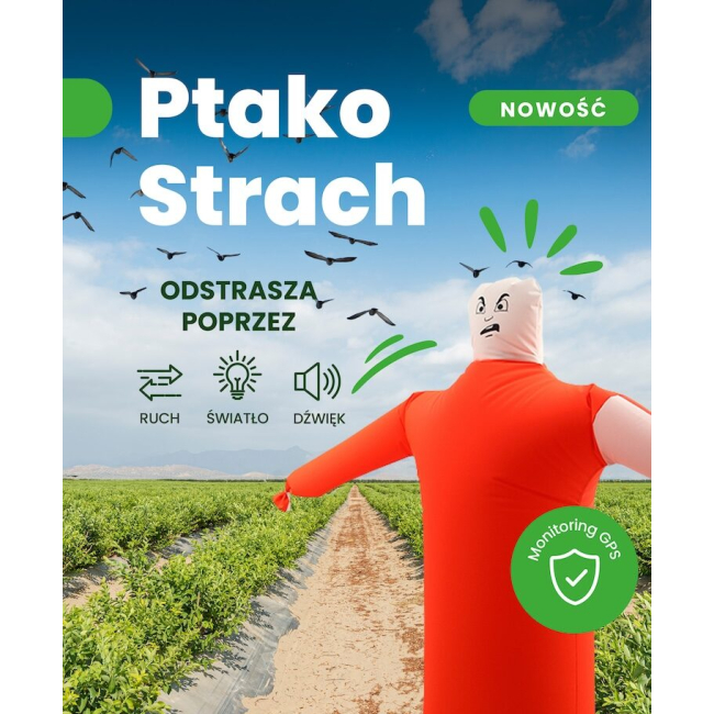 Ptako-strach - Wielokanałowy odstraszacz ptaków