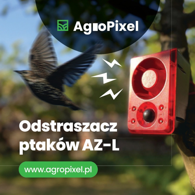 Odstraszacz Ptaków AZ-L Ochrona przed ptactwem