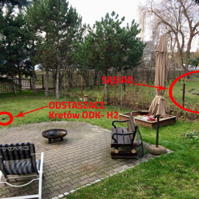 Odstraszacz kretów i nornic ODK H2