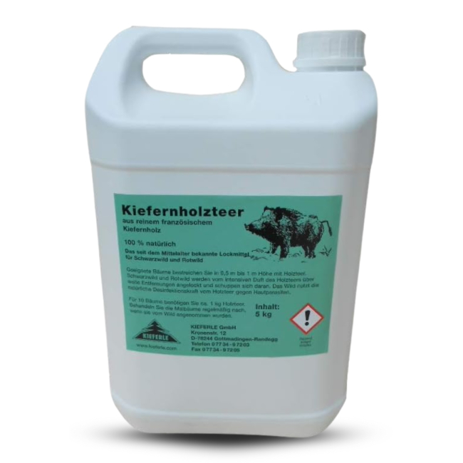 Smoła sosnowa - przynęta na dziki 5l