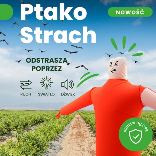 Wielokanałowy odstraszacz ptaków - Ptako-Strach AGROPIXEL